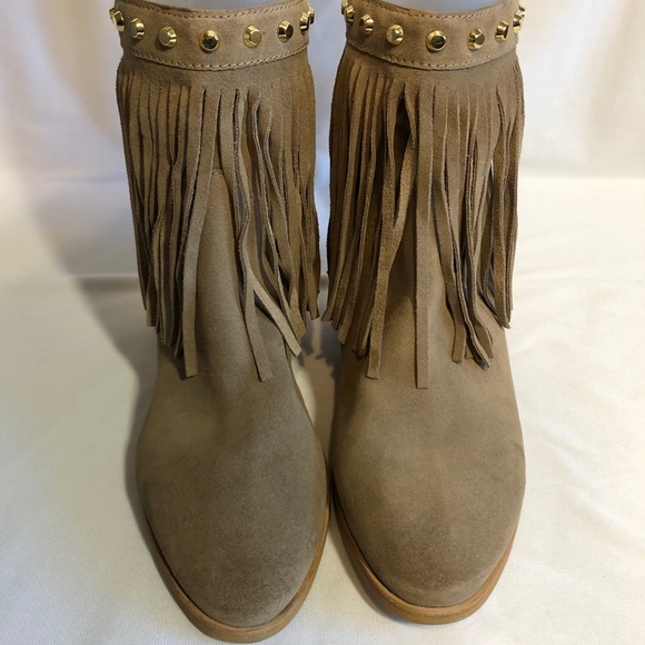 Michael Kors Billy Fringe Booties - Picture 2 of 15